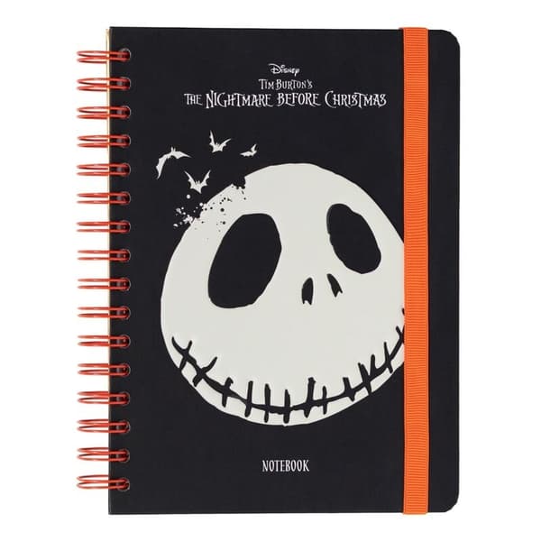 Nightmare Before Christmas A5-notesbog med forede sider