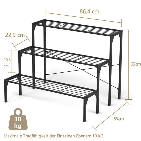 3-kerroksinen metalliteline – sisä-/ulkokäyttöön