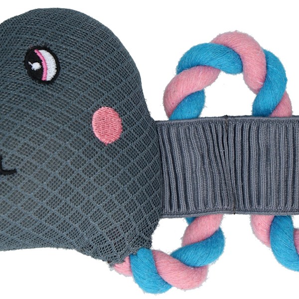 CoolPets Træk mig! Crocky reb (Flamingo)