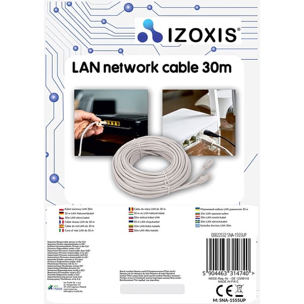 30m Izoxis 22532 LAN-kabel