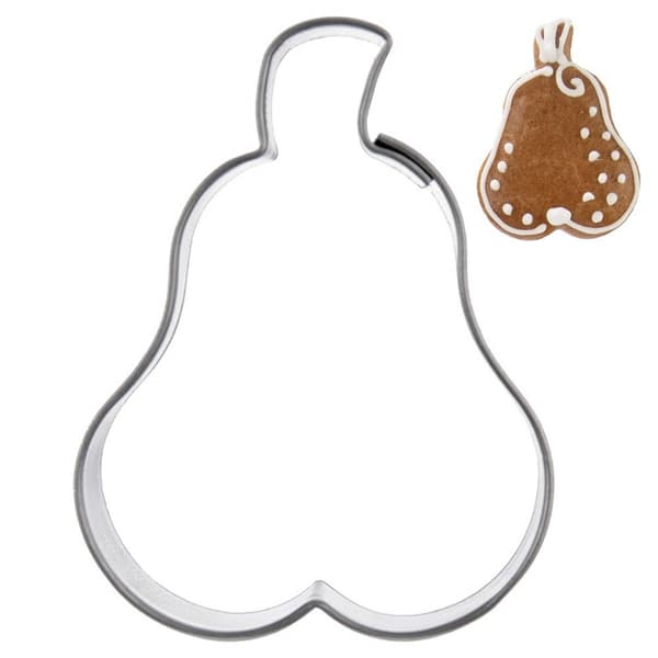 Keksileikkuri teräspäärynä 4,5 cm