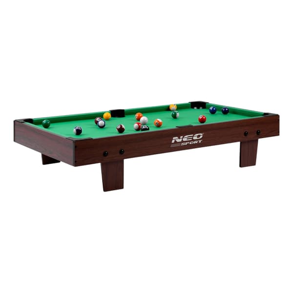 Biljardbord för spel, 92 x 52 x 19 cm, Modell NS-806