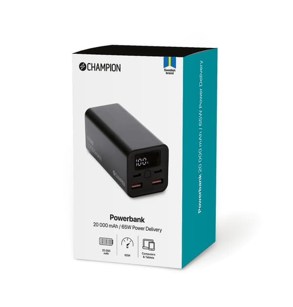 PowerBank 20000 mAh 65W PD