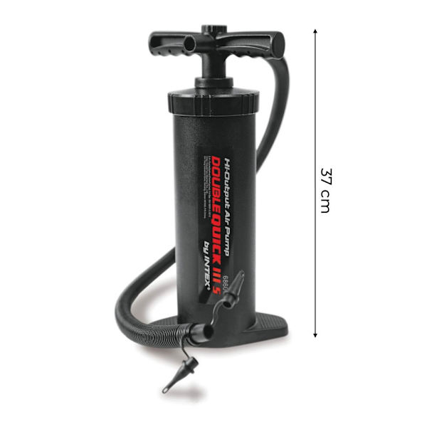 Dubbel Quick II stor kolvpump för uppblåsning av madrasser - INTEX 68605