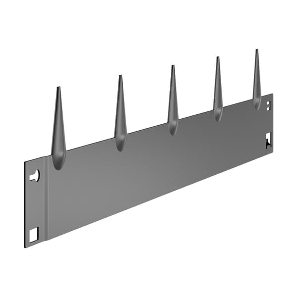 Stålkantlist för landskapsarkitektur, 5-pack, 91 x 10 cm, galvaniserad