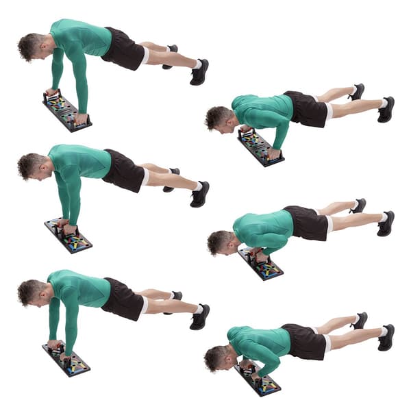 Push Up Board med flera positioner