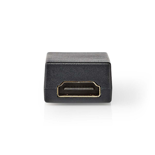 DisplayPort-sovitin | DisplayPort uros | HDMI naaras | 4K@30Hz | Kullattu | Suora | Pyöreä | ABS | ABS-Muovi | Antrasiitti | Laatikko