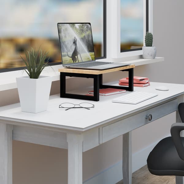 Monitorstativ med förvaring – industriell design