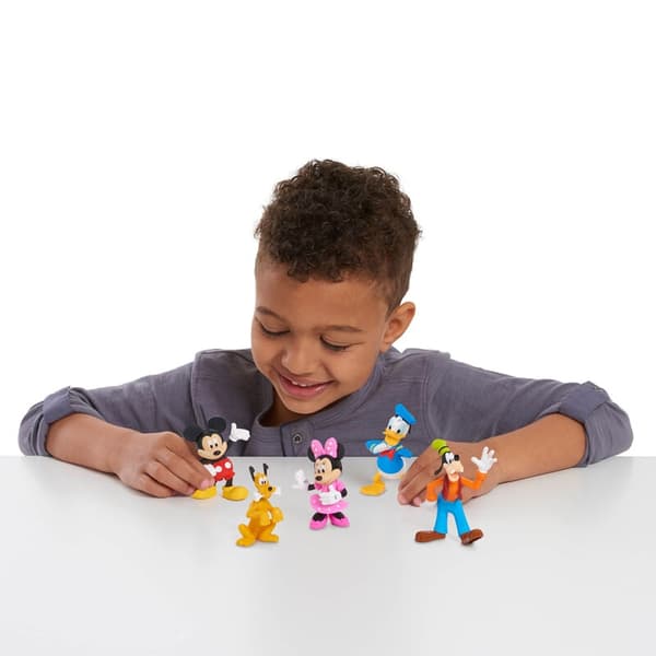Mickey Mouse figurpakke - Sæt med 5 samlelegetøj