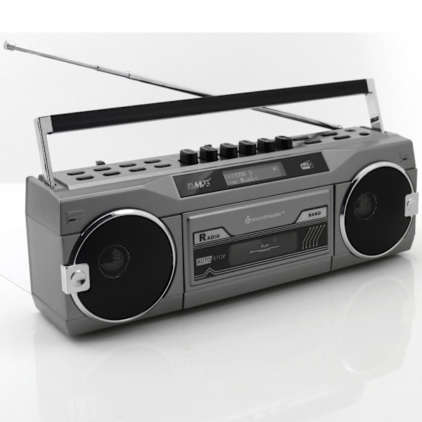 Kasettiradio Stereo Bluetooth SRR80TI Hopea