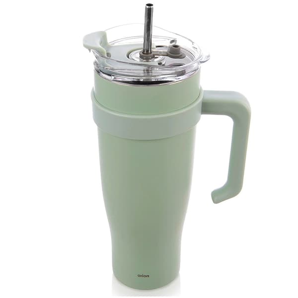 Matkamuki 1,2 l ruostumatonta terästä kahvalla