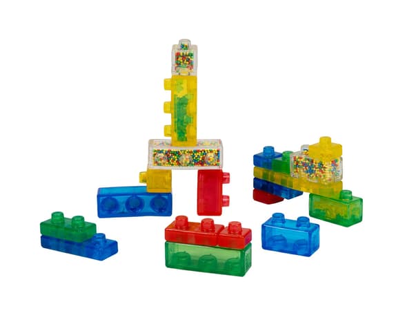 Jelly Blox Sensoriskt Byggset, 20 Mjuka Klossar