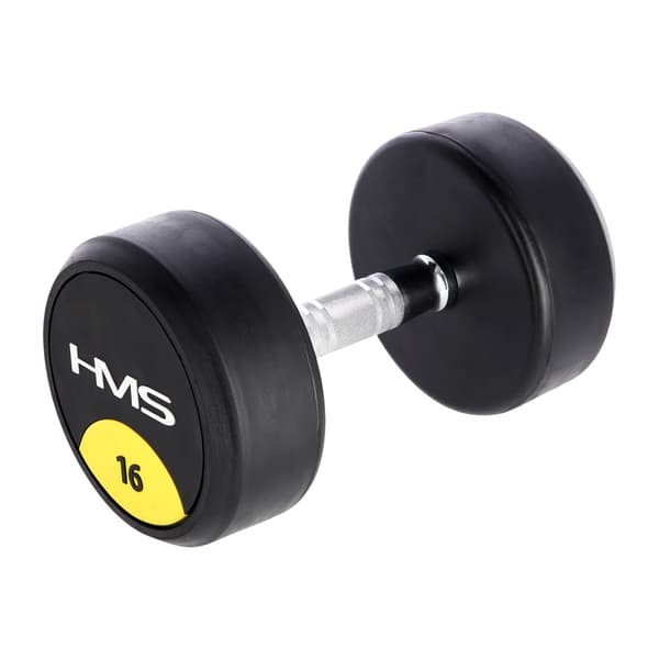16 kg gummihantel – Hemgymutrustning