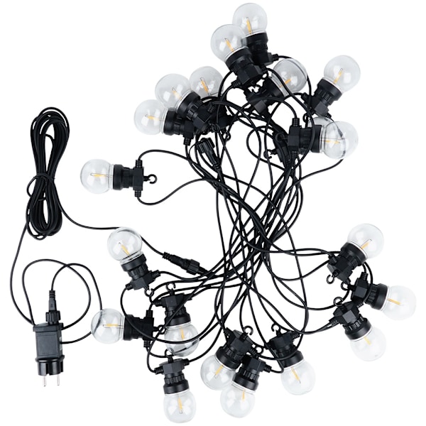 LED haveguirlande 9,5 m 20 stk.