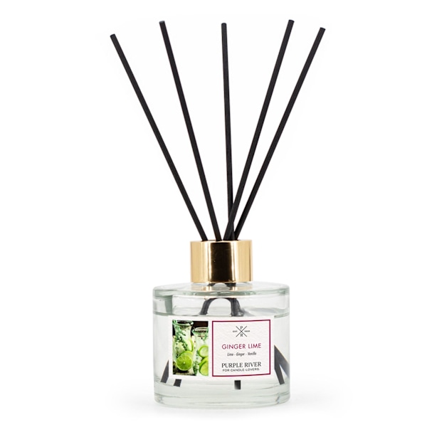 Rørdiffuser 100ml Glas – Langvarig duft