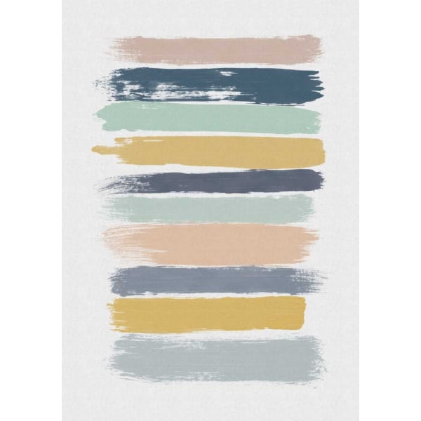 Pastel Stripes - 50x70 cm