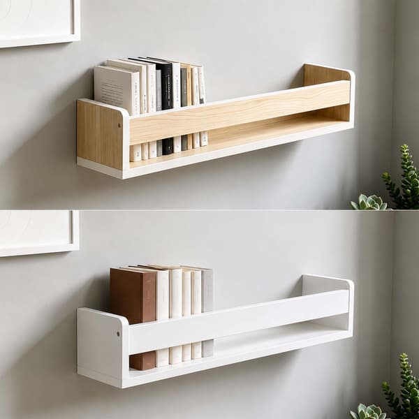Vägghyllor för barn, set om 3, MDF, 58 cm breda