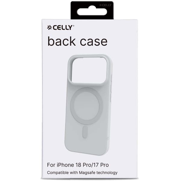 MagSafe-kompatibelt sølvfarvet TPU-cover til iPhone 18/17 Pro