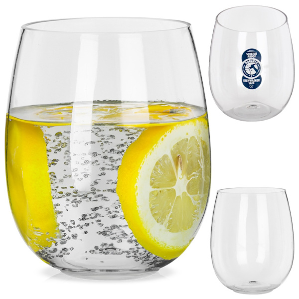 Sprængsikkert plastglas 450 ml