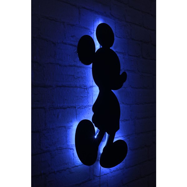 Dekorativ Led Belysning Mickey Mouse - Blå
