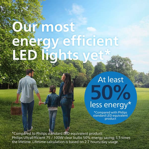 LED E27 Normal 4W (60W) Frosted 840lm 2700K Energiklasse A