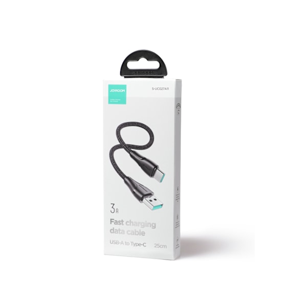 Kestävä kaapeli iPhone Surpass Series USB-C:lle - Lightning 20W 0,25m musta