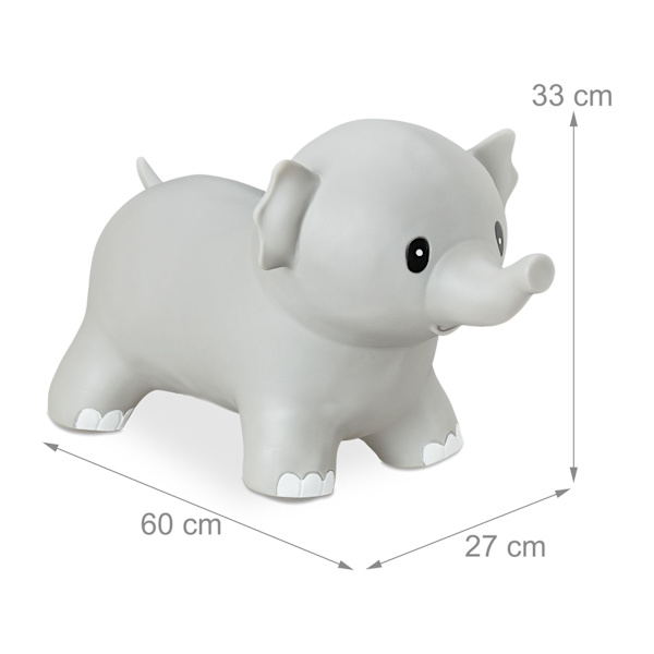 Hoppende dyreelefant