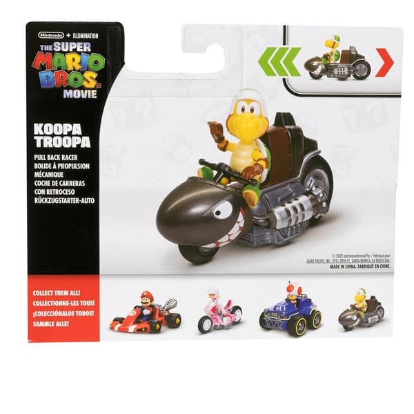 Koopa Troopa Kart figur, 6 cm samlelegetøj