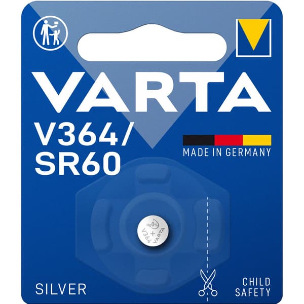 Sølvoxid-knapcellebatteri 1,55V, 1-pak