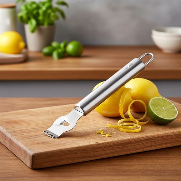Citrusskræller i rustfrit stål, 16,5 cm
