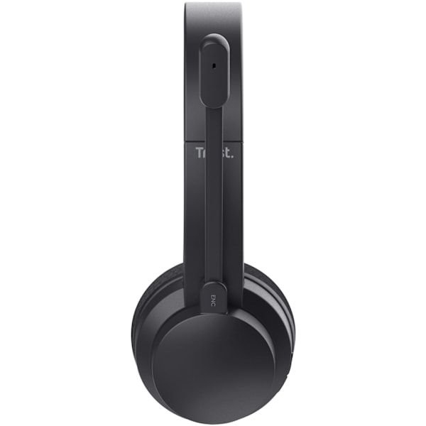 Ayda Trådløst PC Headset Bluetooth ENC Sort