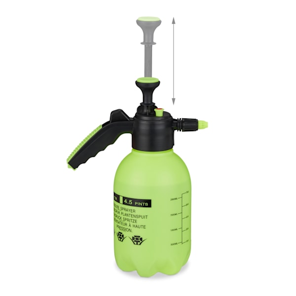 Tryksprøjte 2 liter grøn