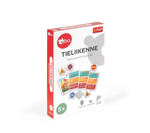 Bo. Opetuslautapeli "Tieliikenne" (Suomeksi)