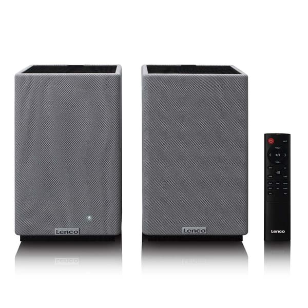 Bluetooth stereo reolhøjttalere, 80W RMS, DSP, RCA/USB