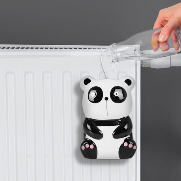 Keramisk luftfugter i form af en sød panda