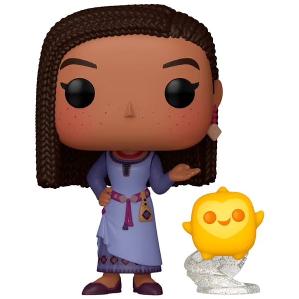 POP-figur Disney Wish Asha med stjerne