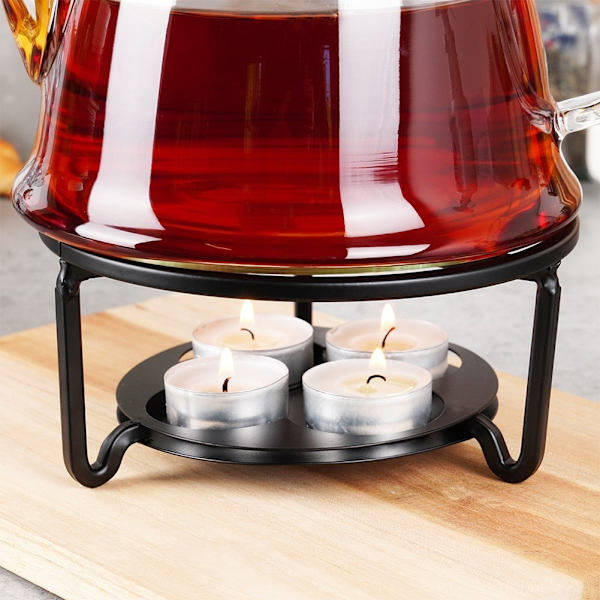 Metallvärmare för tekannor och fondue