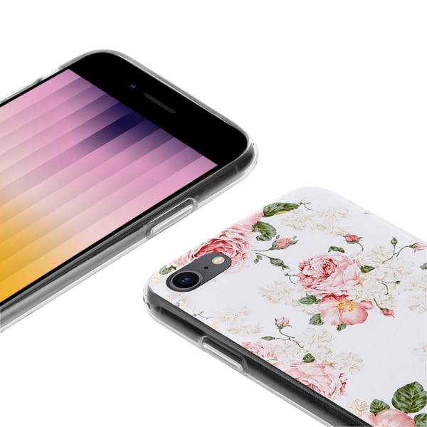 Crong Flower Cover – Cover til iPhone SE 2020/8/7 (mønster 02)