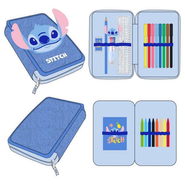 Disney Stitch dobbelt penalhus
