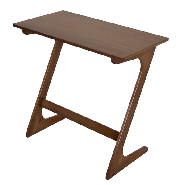 Z-formet bambus sidebord – Pladsbesparende sofabord