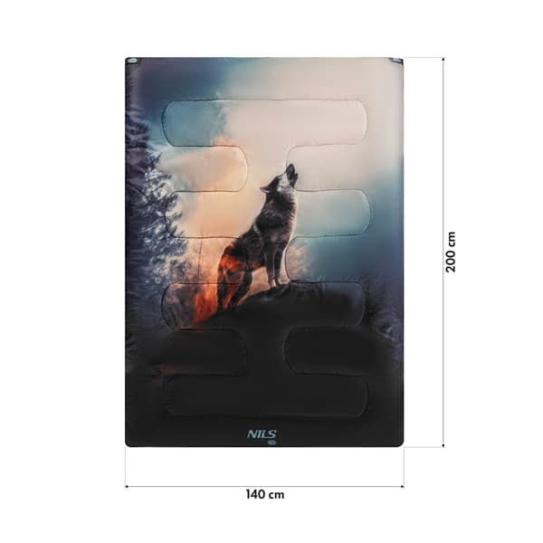 3-in-1 tuplamakuupussi – Wolf Nils Camp