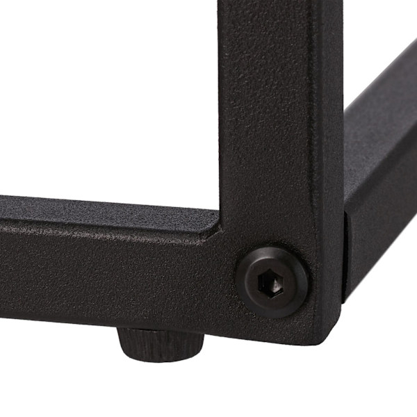 U-formet materialemix sidebord