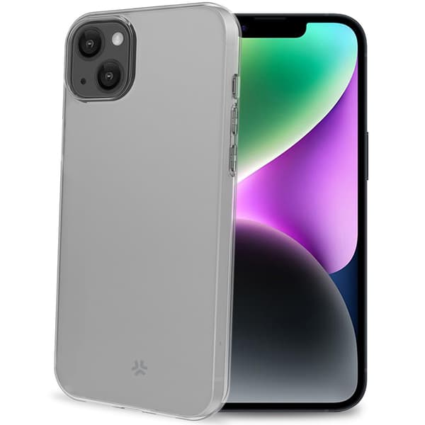 Gelskin TPU-kuori iPhone 15 läpinäkyvä