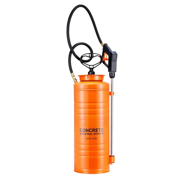 Industriel 14L pumpespray i rustfrit stål, messingdyser