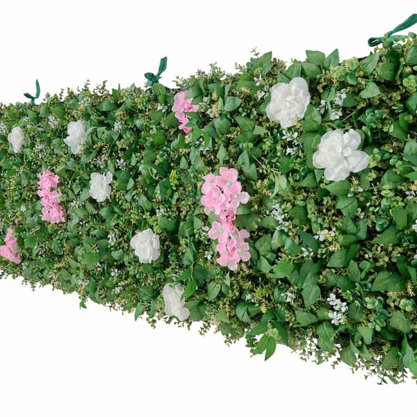 Konstgjorda väggpaneler av buxbom, 2-pack, 2 x 8 fot