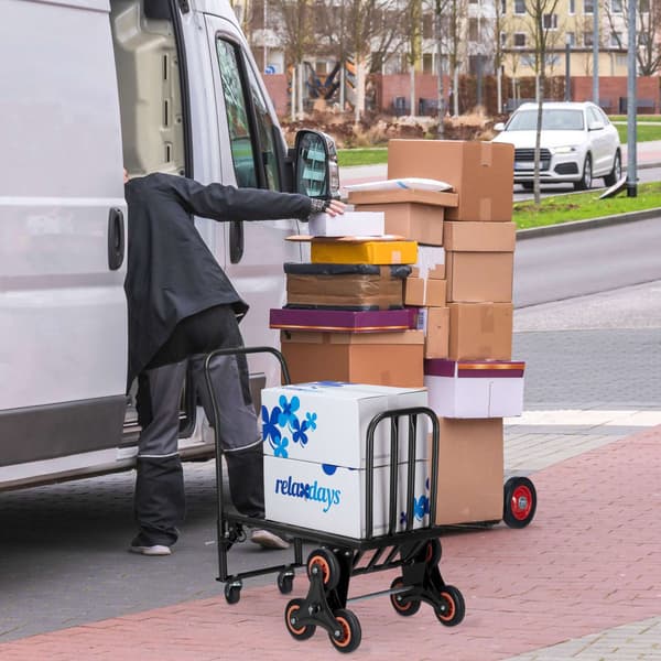 Väska lastbil trappklättrare svart