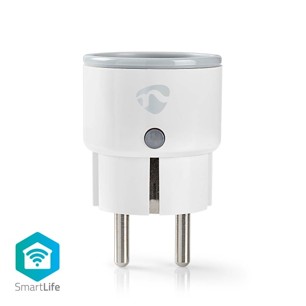 SmartLife Smart Plug | Wi-Fi | Strömmätare | 2500 W | Jordad kon