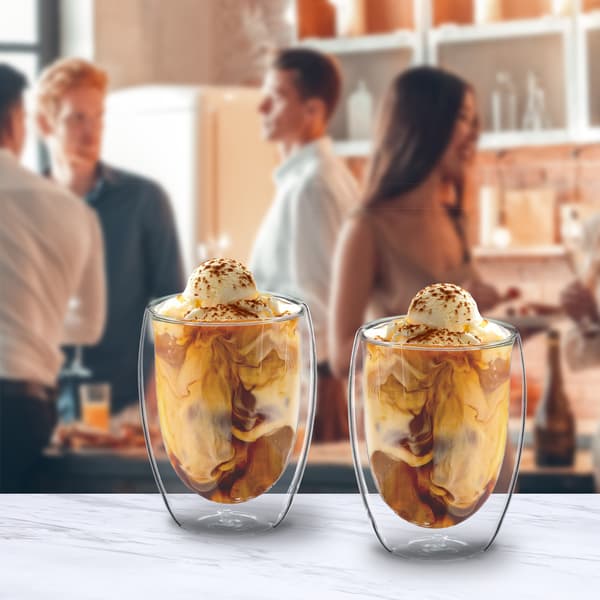 Latte Macchiato Dobbeltvægglas, 350 ml
