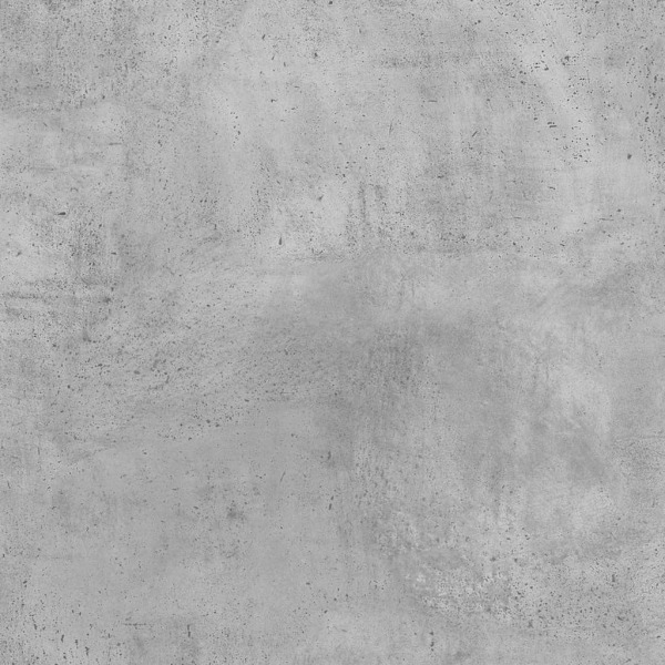 Comodino sospeso 2 pannelli in MDF grigio cemento 40x31x27 cm