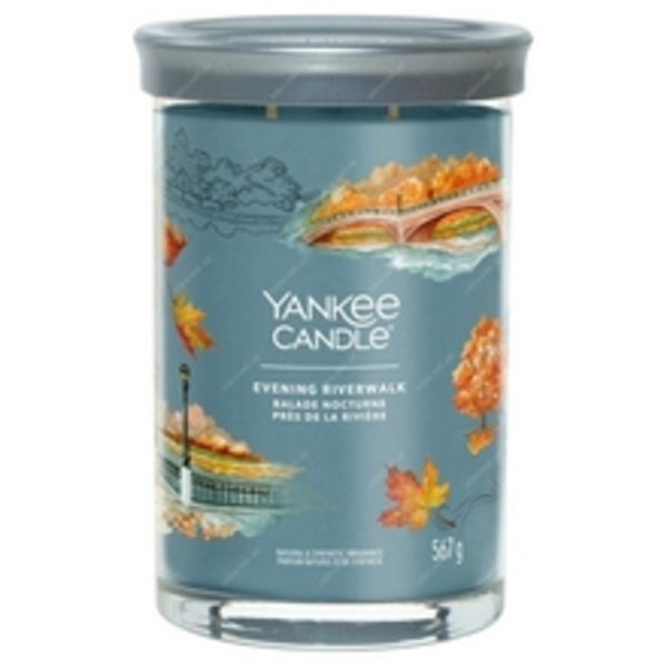 Yankee Candle - Evening Riverwalk Signature Tumbler Candle ( večerní procházka u řeky ) - Vonná svíčka 567.0g